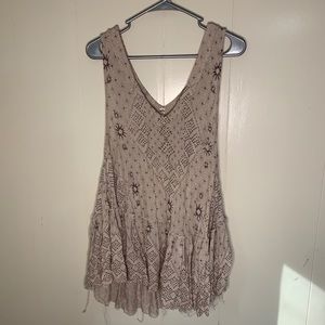 Free people flowy tank size small